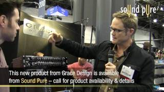 Grace Design Introduces m103 Mic Pre Channel Strip at AES October 2009 NYC [upl. by Zoltai]