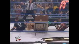 Dudley Boyz 3D Edge through table [upl. by Leeke]