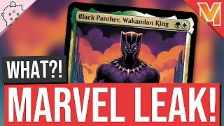 What Marvel Leak  Black Panther Wakandan King  Marvel MTG Spoilers  MTG [upl. by Radley233]