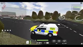 BTP Patrol British Transport Police Westbridge Roblox [upl. by Sisile103]