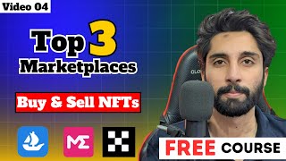 Top 3 market places Buy and Sell NFTs  Magic Eden OKX OpenSea  NFT FREE Course 2024 [upl. by Nailluj43]