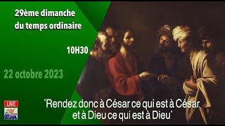 Messe du dimanche 22 Octobre  Couvent Saint Antoine [upl. by Eremaj]