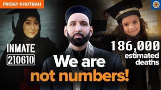 Hind Rajab to Aafia Siddiqui  Rehumanizing the Dehumanized  Khutbah by Dr Omar Suleiman [upl. by Ahsias]