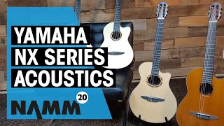 Yamaha NAMM 2020  New NX Series Acoustics  Thomann [upl. by Alyosha]