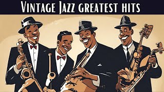 Vintage Jazz Greatest Hits Jazz Classics Smooth Jazz [upl. by Nylarat610]