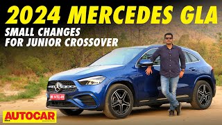 2024 MercedesBenz GLA review  Diesel allwheel drive hits the sweet spot  autocarindia1 [upl. by Adeuga]