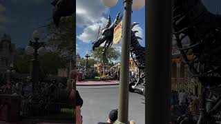 Maleficent dragon disney parade fy foryou fyp fun viralvideo viral maleficent florida [upl. by Assert]