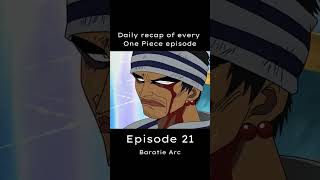 One Piece Recap Episode 21 animeaesthetic animeedit animeedits animefan animelovers [upl. by Eimorej511]