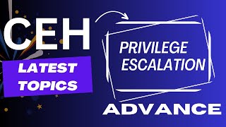 CEH Practical Exam Preparation  Privilege Escalation Advance [upl. by Johanan]