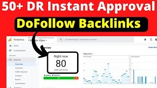 50 DR Instant Approval DoFollow Backlinks  Dofollow Backlinks Seosmartkey [upl. by Nodanrb815]