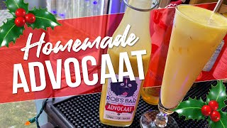 HOMEMADE ADVOCAAT  How to Make Advocaat Recipe with Vodka  Robs Home Bar [upl. by Verneuil]