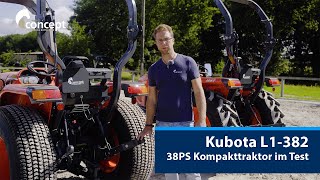 Kubota L1382  Testbericht zum Kompakttraktor von Kubota  Kleintraktor Test [upl. by Itch377]