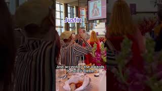 Justin Bieber and Hailey Bieber at Beauty Inc Awards at the Rainbow Room in New York [upl. by Celik]