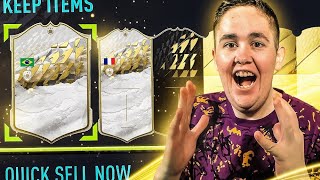 INSANE PRIME ICON IN A PACK  FIFA 22 [upl. by Reed]