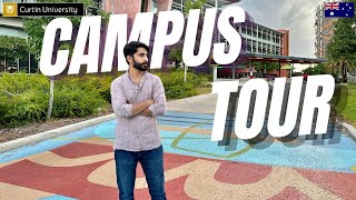 Curtin University Campus Tour Perth Australia [upl. by Egoreg]