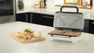 Breville High Gloss DuraCeramic™ Sandwich Toaster VST074 [upl. by Atikel287]