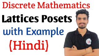 Lattices Posets with Solved Example in Discrete Mathematics in Hindi [upl. by Sugihara]