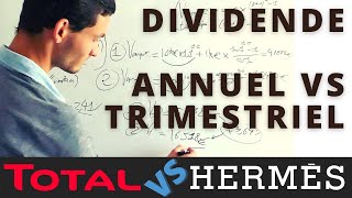 Dividende annuel VS trimestriel [upl. by Shull]