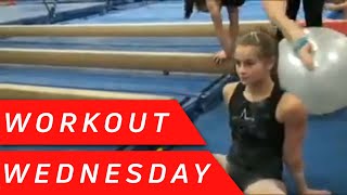 Workout Wednesday Flashback Olympia Gymnastics [upl. by Darcee313]