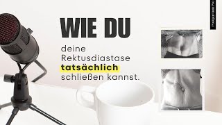 Wie du deine Rektusdiastase tatsächlich schließen kannst [upl. by Rustie]