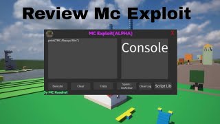 Review MC Exploit  Roblox Scripting Indonesia [upl. by Yelsiap]