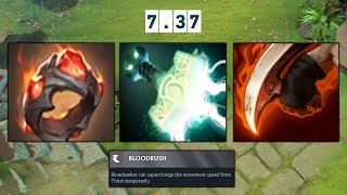 GIANT Electric Speed Bloodseeker Late Game Dota 2 [upl. by Nais648]