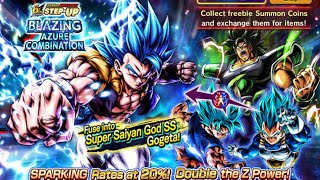 SUMMONING UNTIL I PULL LF TAG FUSING GOGETA BLUE [upl. by Wiltshire]