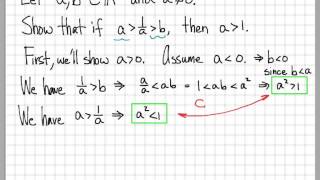 Proof and Problem Solving  Contradiction Proof Example 02 [upl. by Webster]