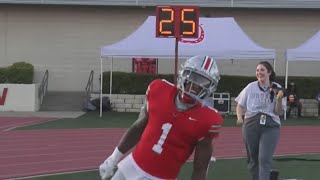 Lake Belton star receiver Micah Hudson announces commitment to Texas Tech [upl. by Yakcm425]