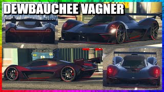 This Week Podium Vehicle CUSTOMIZATION  DEWBAUCHEE VAGNER  Fastest Hyper Car  GTA 5 ONLINE [upl. by Yorick176]