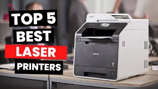 Top 5 Best Laser Printers 2024 [upl. by Etteuqaj]