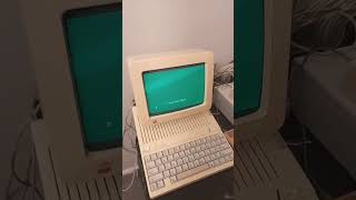 My new Apple IIc retro shorts retrocomputing apple [upl. by Iuqcaj]