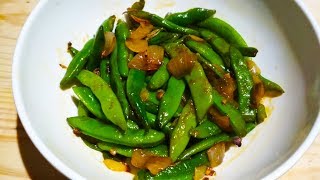 How to make beans fry recipe  beans fry  beans fry recipe  green beans recipe [upl. by Batchelor]