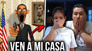 TALKING OBAMA SE QUIERE LLEVAR A MI HIJA😱 Y NOS AM3NAZÓ ENTRÓ A MI CASA😱 ESTAMOS ASUSTADAS [upl. by Trab]