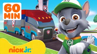 PAW Patrol Best Moments on the PAW Patroller 2 w Rocky 🚐 1 Hour  Nick Jr [upl. by Embry798]