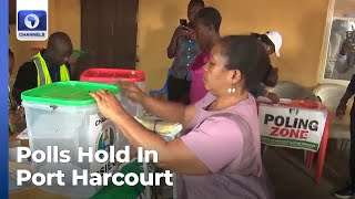 Rivers LG Election Polls Hold In Port Harcourt ObioAkpor LGAs [upl. by Pliske875]