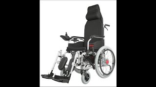 Medequip Reclining Electric wheelchair Demo [upl. by Grissel]