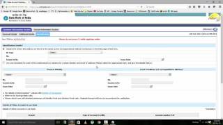 How To Open an Account in SBI  Online Application Any State Bank [upl. by Kezer]