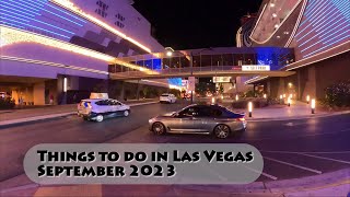 Things to do in Las Vegas September 2023 edition [upl. by Nageet]