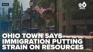 Ohio town leadership worried that immigration is putting strain on city resources [upl. by Nwatna]