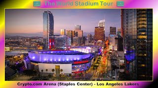 Cryptocom Arena Staples Center  Los Angeles Lakers  The World Stadium Tour [upl. by Adnamra]