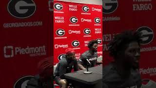 Jalon Walker Talks About UGA’s Love for the 4th Quarter After 3420 Win over Florida [upl. by Trebron]