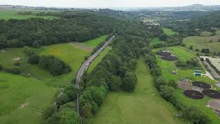 Meltham Mills 360 Drone 25 June 24 [upl. by Relyc]