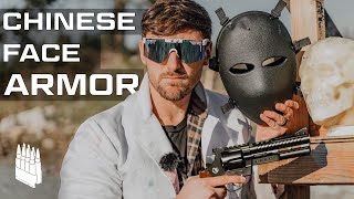 Do bulletproof masks actually work Ballistic test [upl. by Morven409]