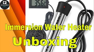 Immersion Water Heater  Unboxing Video  Bathtub Heater 2000W [upl. by Auberta702]