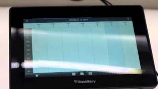 CES 2011  BlackBerry PlayBook Bridge Demo [upl. by Gavette]