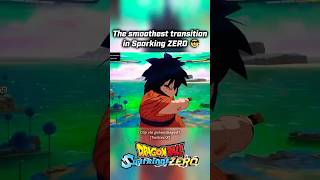 The SMOOTHEST Transition In SPARKING ZERO dbz anime dragonballsparkingzero sparkingzero [upl. by Althee]