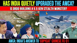 DRDO’s AMCA The Upgraded Indian Stealth Fighter Jet Rivals Chinese J20 [upl. by Akienat]