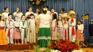 HACIA BELEN SE ENCAMINAN CORO NIÑOS EN NAVIDAD [upl. by Kristel]