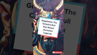 Gugalanna The Celestial Bull that Shook Sumerian Legends story sumerianmythology shorts [upl. by Nolahs]